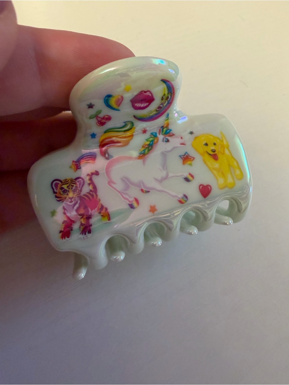 Kitsch Lisa Frank Claw Clip